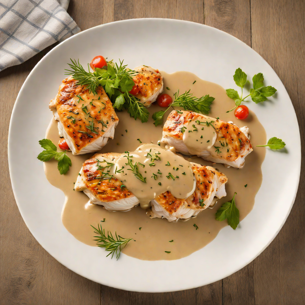 Pan-Seared Chicken with New Jersey Herb-Infused Pan Sauce