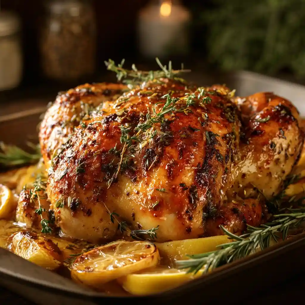 Best Ever Lemon-Herb Roasted Chicken