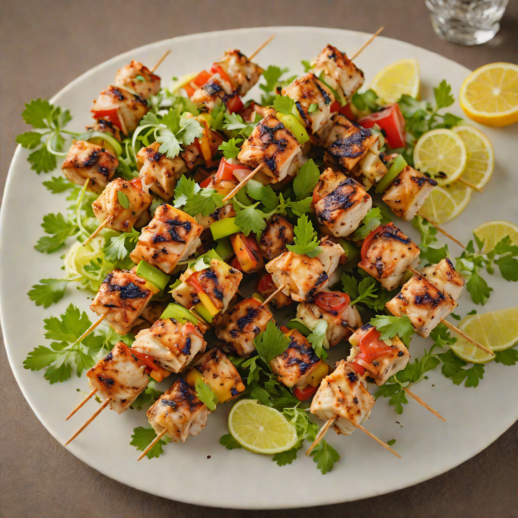 Redwood Creek Trail Grilled Herb Chicken Skewers