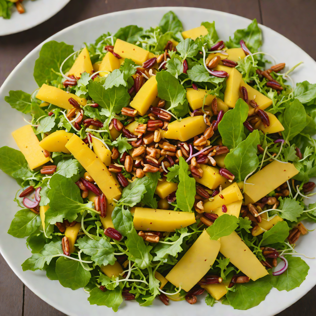 Tangy Tamarind and Green Mango Salad