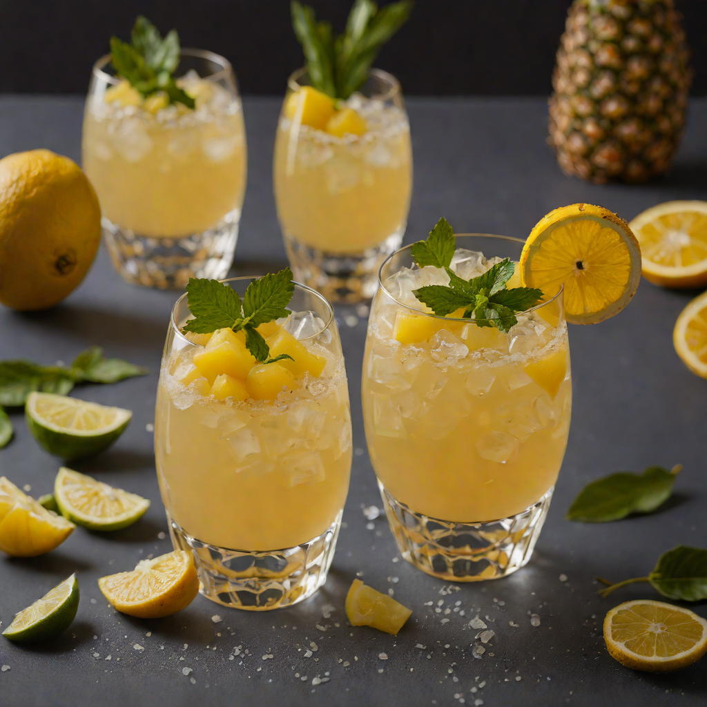 Mezcal-Spiced Pineapple and Citrus Punch