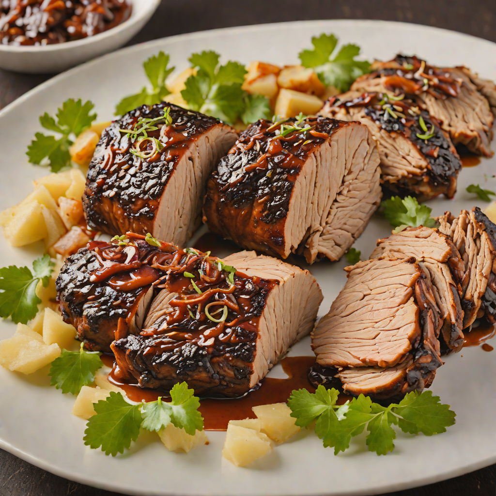 Smoked Maple-Glazed Pulled Pork Shoulder