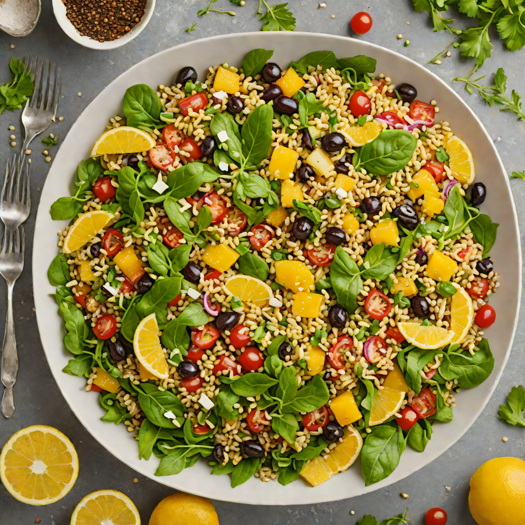 Travel-Inspired Quinoa Salad with Citrus Vinaigrette