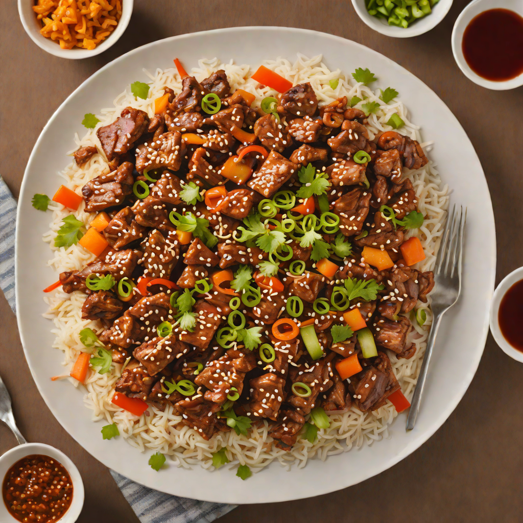 Spicy Korean-Style Sizzling Pork Bulgogi