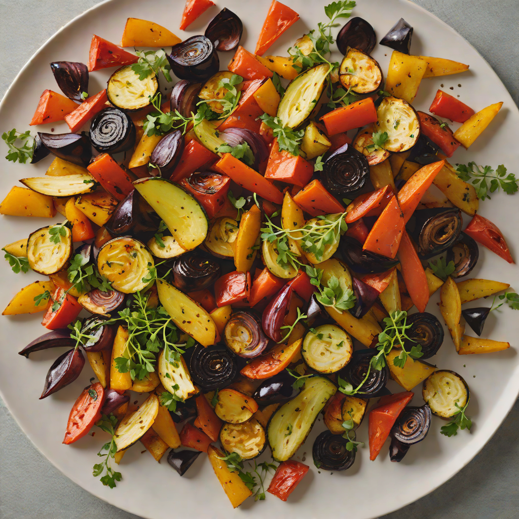 Four-Ingredient Spiced Roasted Vegetables