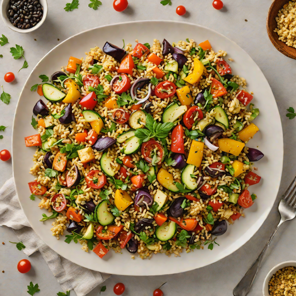Travel-Friendly Quinoa Salad with Roasted Vegetables