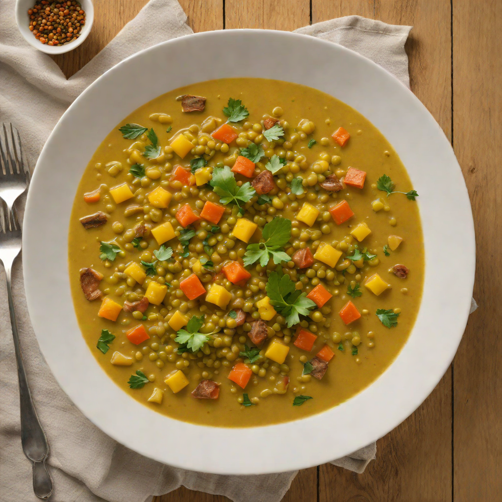 Split Pea and Turmeric Kik Alicha Stew