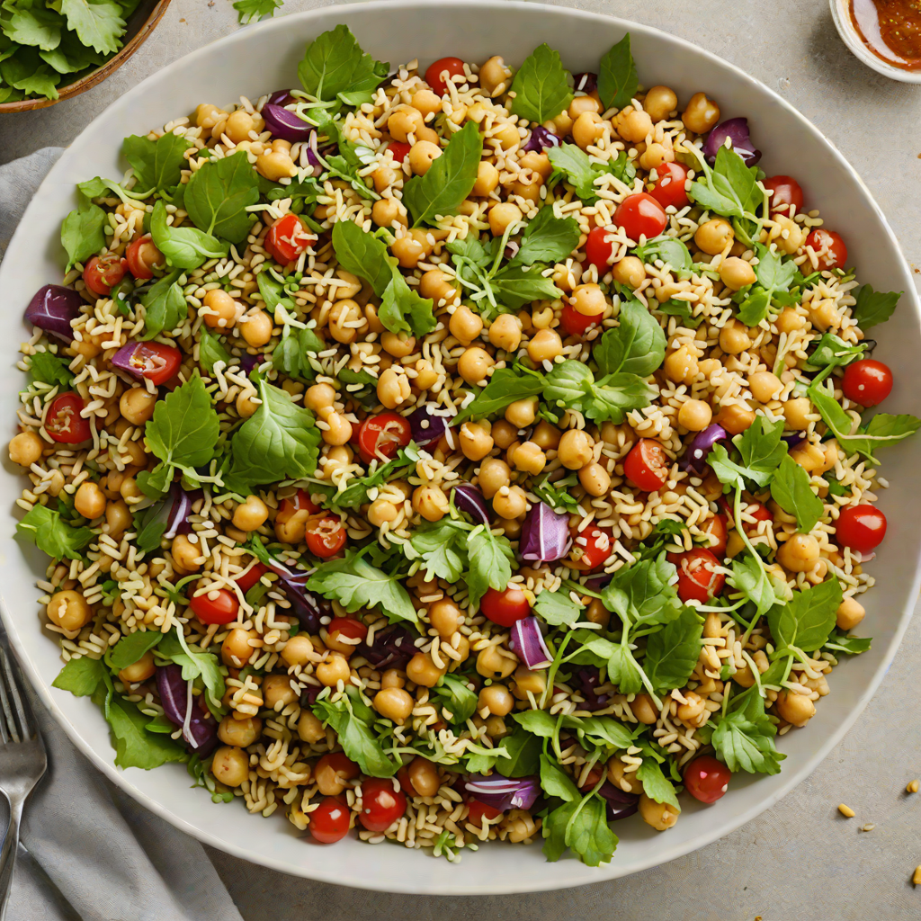 Half-Hour Mediterranean Chickpea and Quinoa Salad