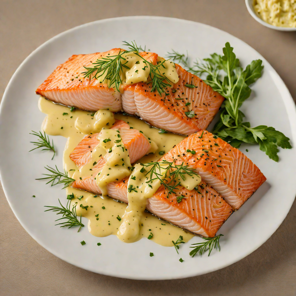 Pan-Seared Salmon with North Shore Herb Butter