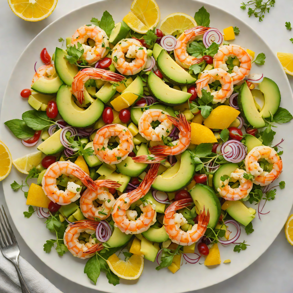 Citrus-Spiced Shrimp and Avocado Salad