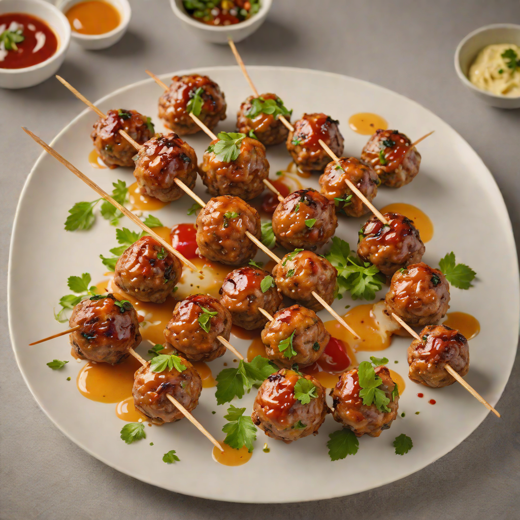 Kristoff-Inspired Nordic Meatball Skewers