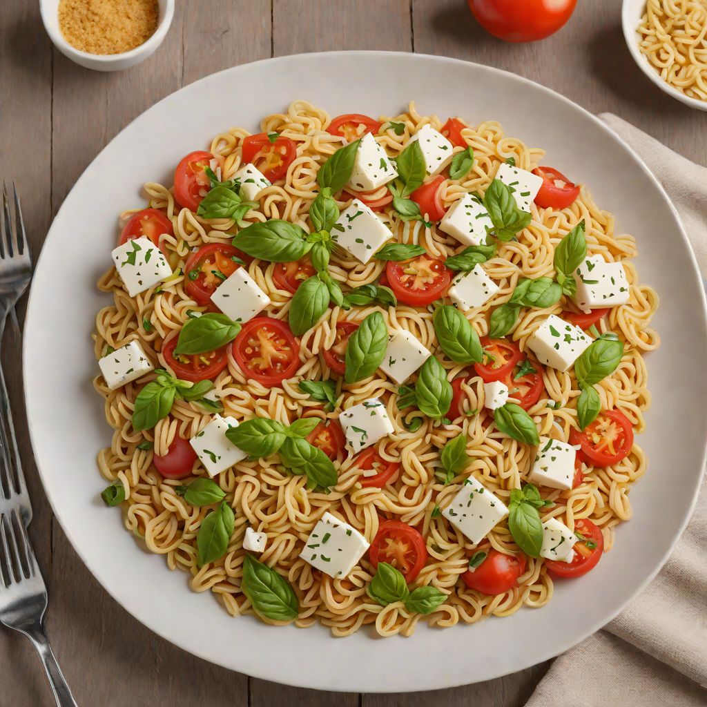 One-Pot Tomato Basil Orzo with Mozzarella