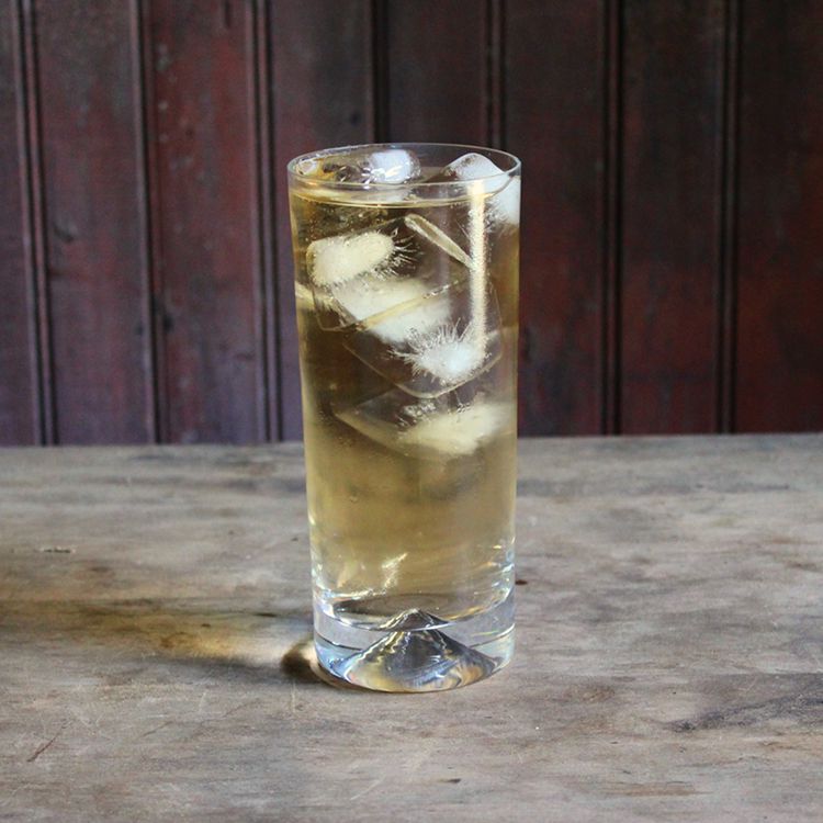 Honey-Spiced Rye Whiskey Highball