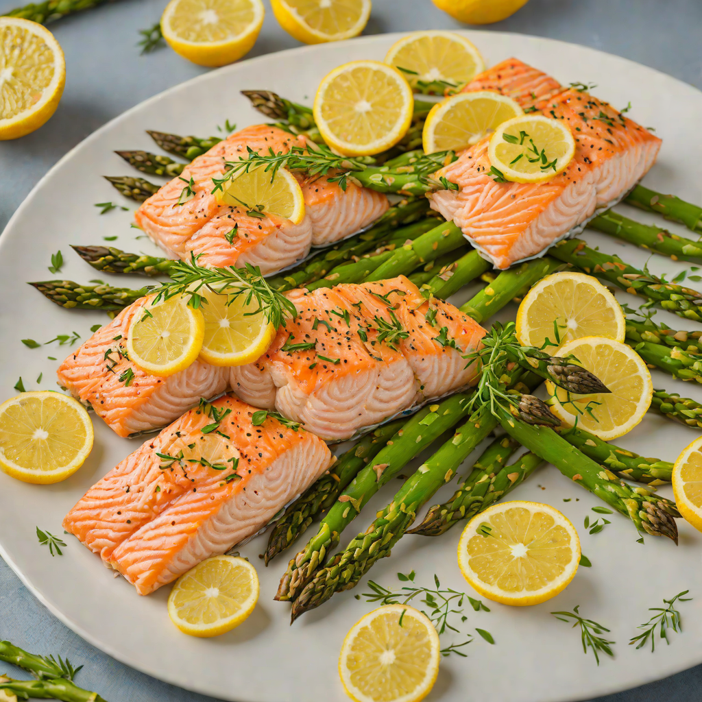 Sheet Pan Citrus-Herb Salmon with Asparagus
