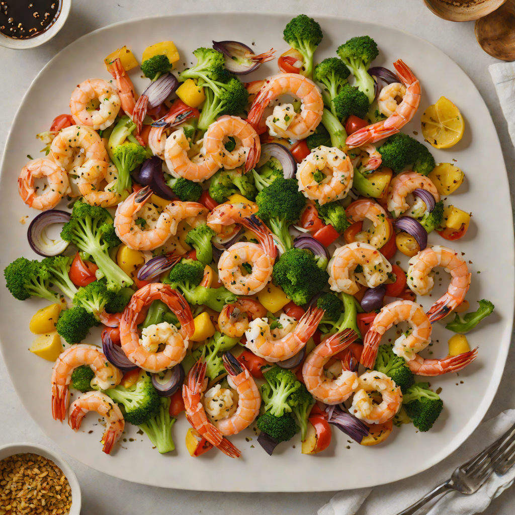 Sheet Pan Spiced .38 Special Shrimp with Charred Vegetables