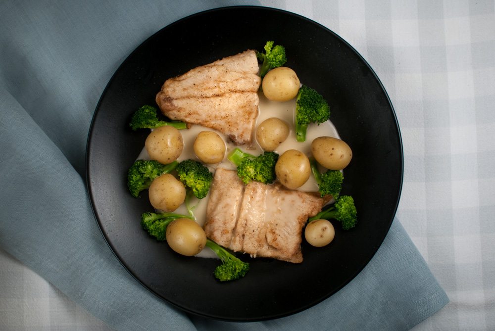 Pan-Seared Local Trout with Smoked Paprika Beurre Blanc