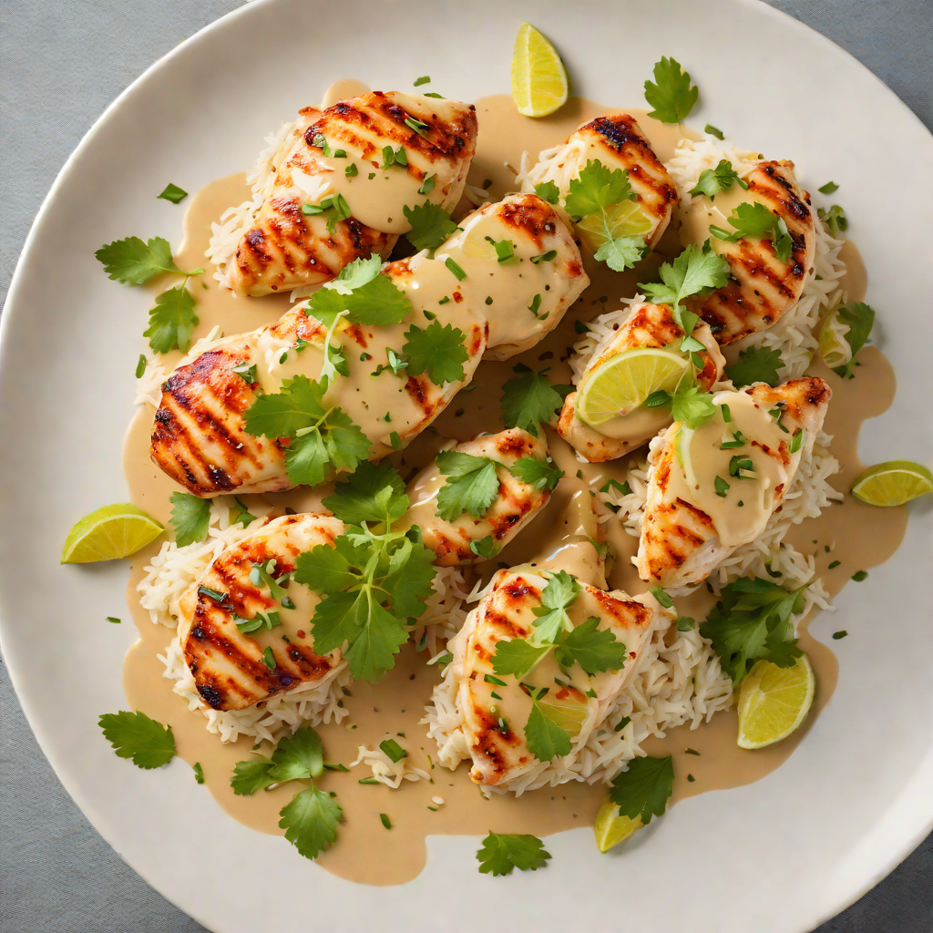 Sautéed Chicken with Brazilian Coconut and Lime Sauce