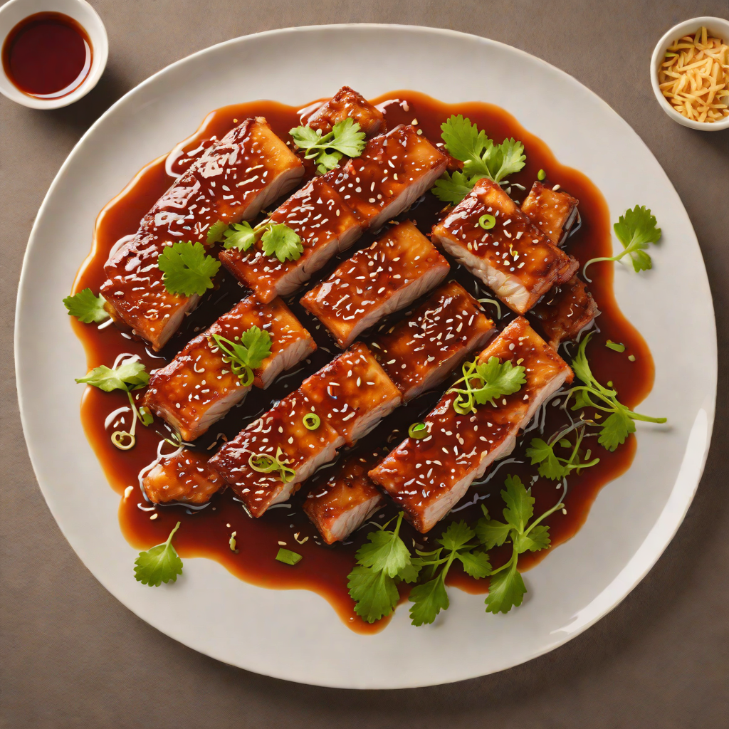 Pan-Fried Pork Belly with Spicy Korean Gochujang Sauce