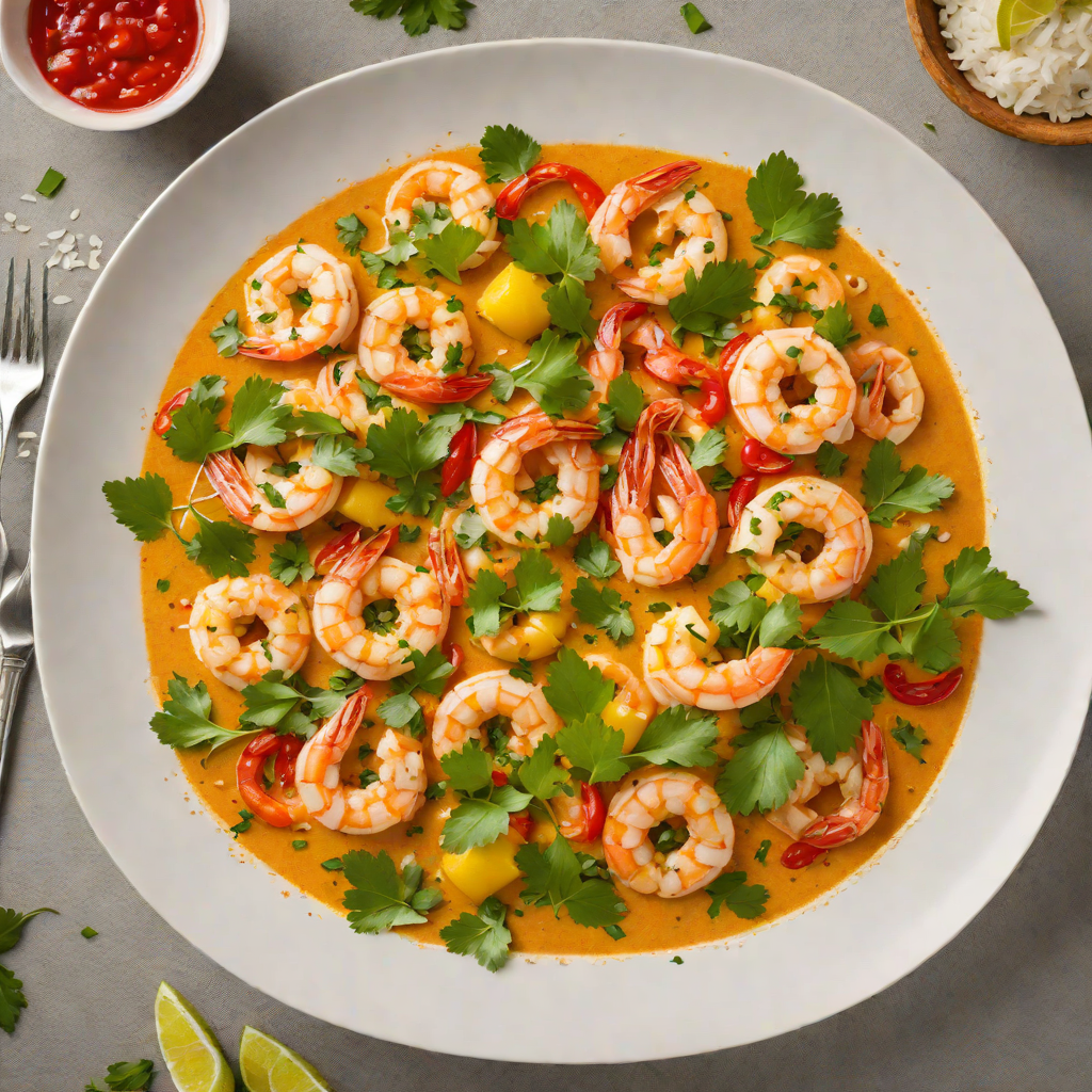 Brazilian-Style Shrimp Moqueca with Coconut and Cilantro