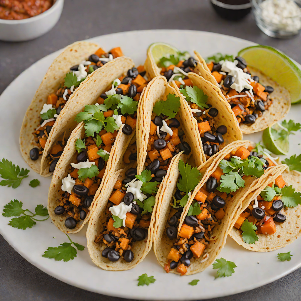 Smoky Sweet Potato and Black Bean Tacos
