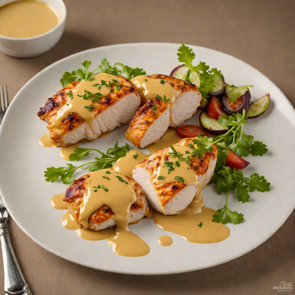 Pan-Seared Chicken with Judge Judy’s Bold Mustard Sauce
