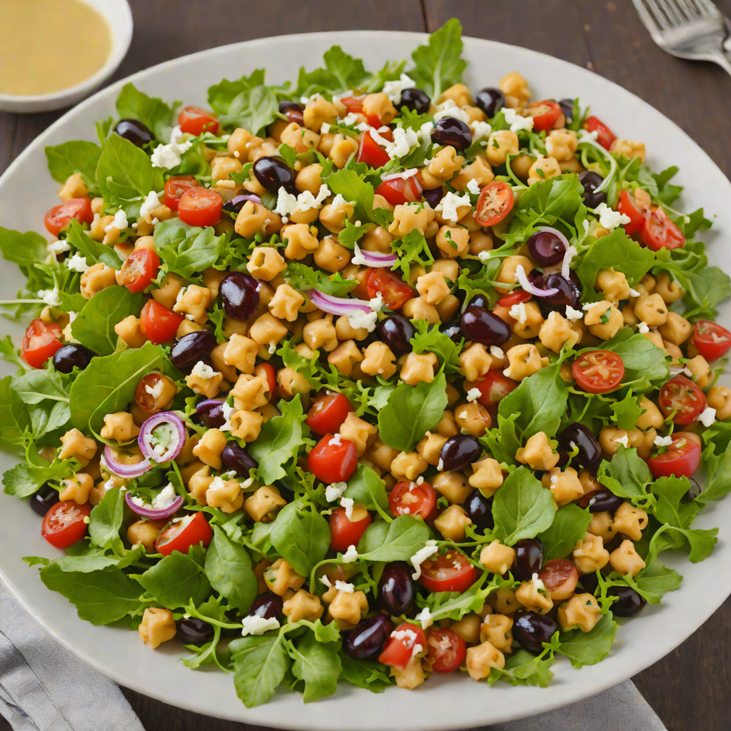 Judge Judy’s No-Nonsense Mediterranean Chickpea Salad