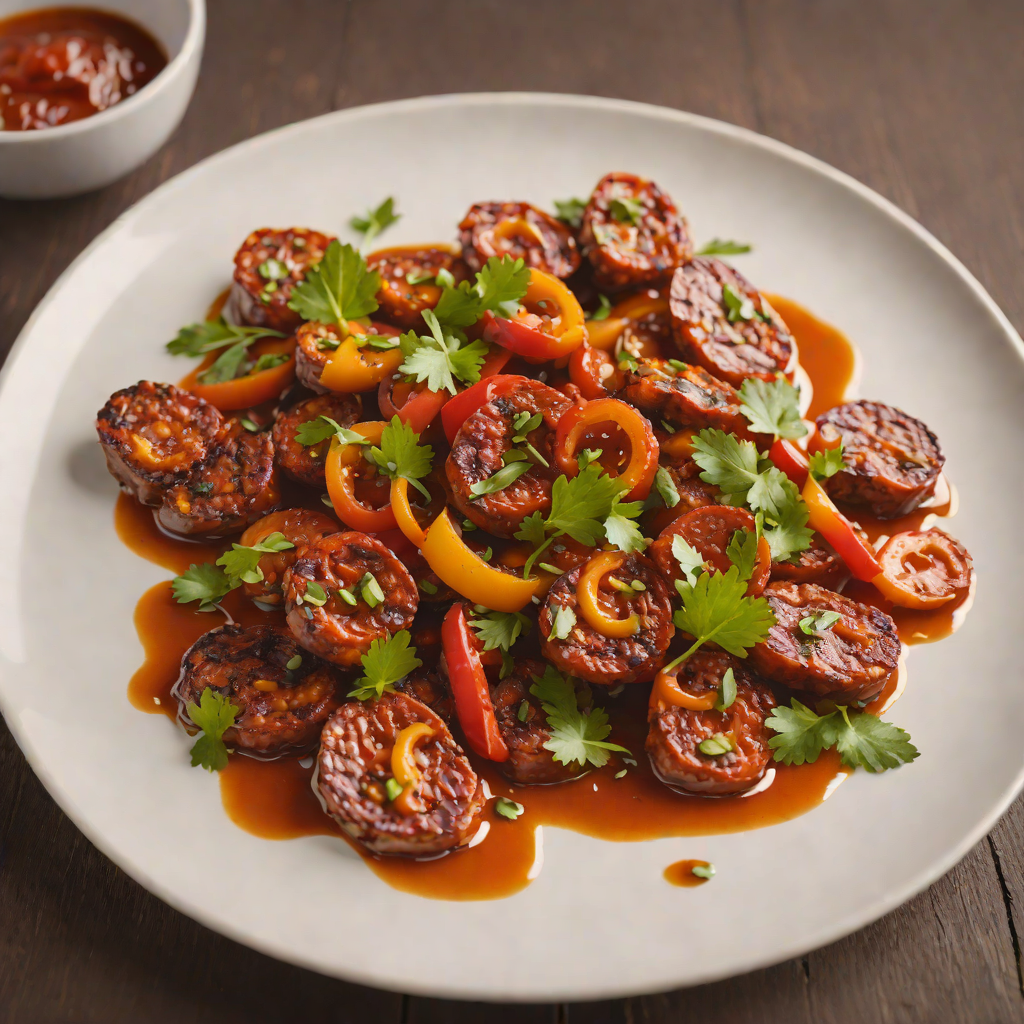 Sautéed Chorizo and Pepper Tapas with Smoked Paprika