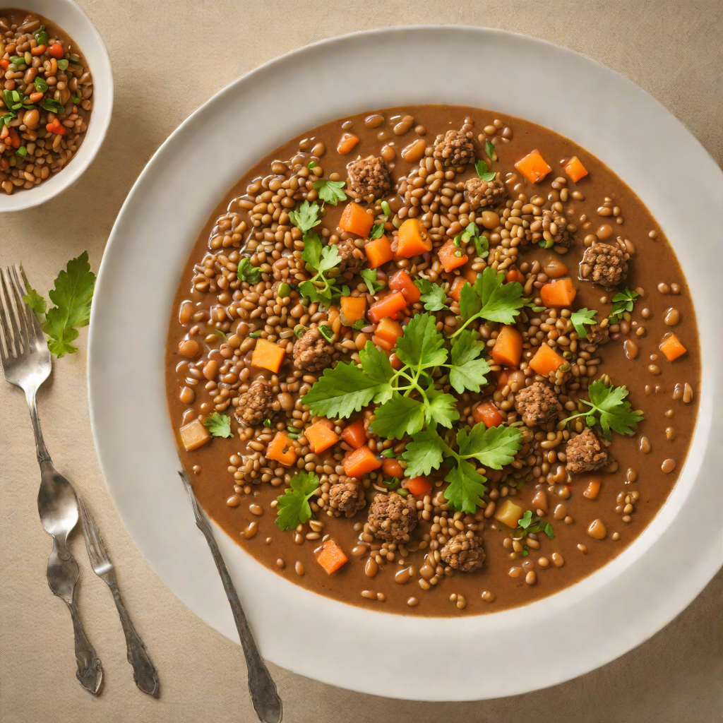 Slow-Cooked Lentil Stew with Mitmita and Niter Kibbeh