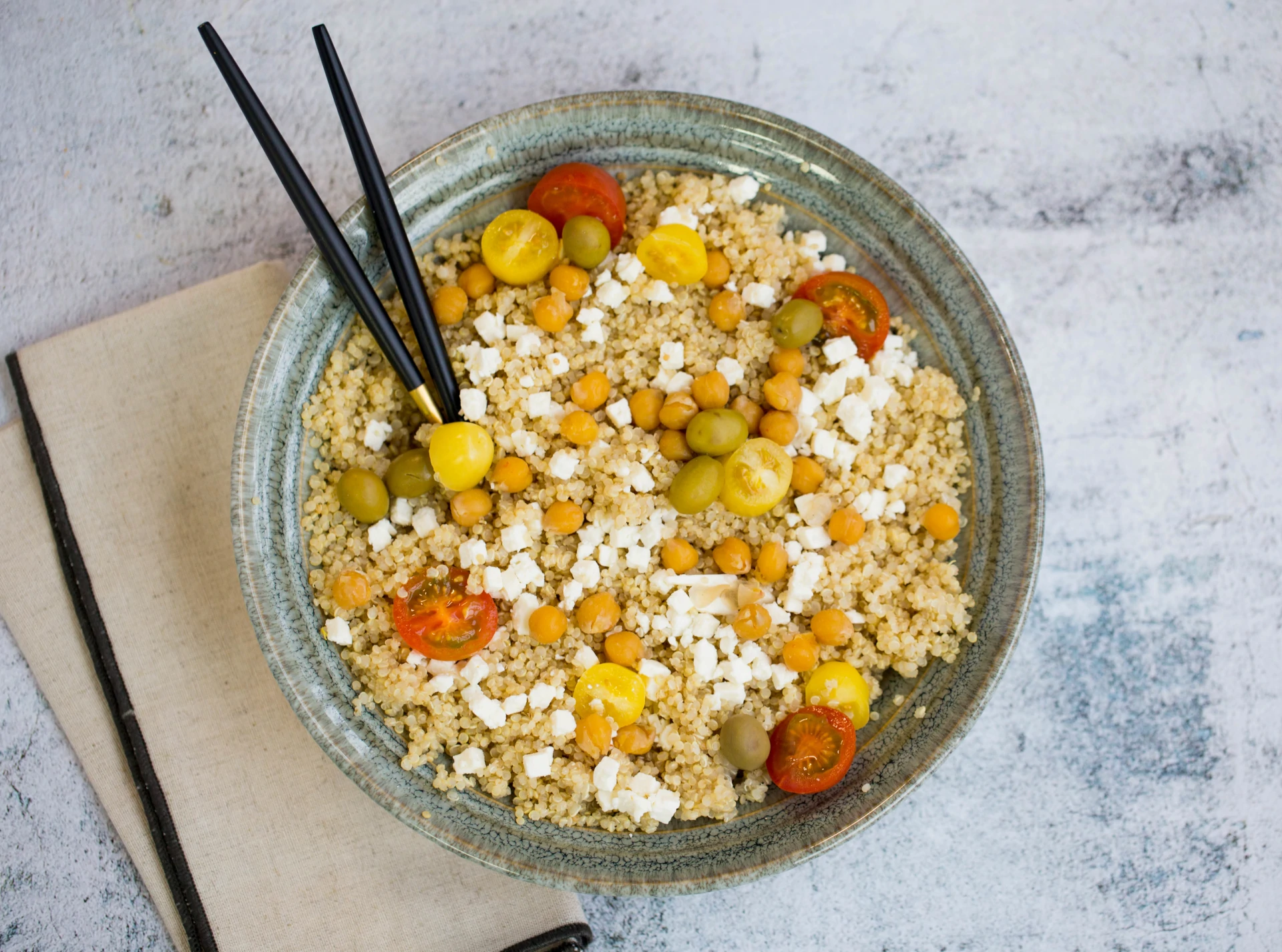 Authentic Mediterranean Grain Salad