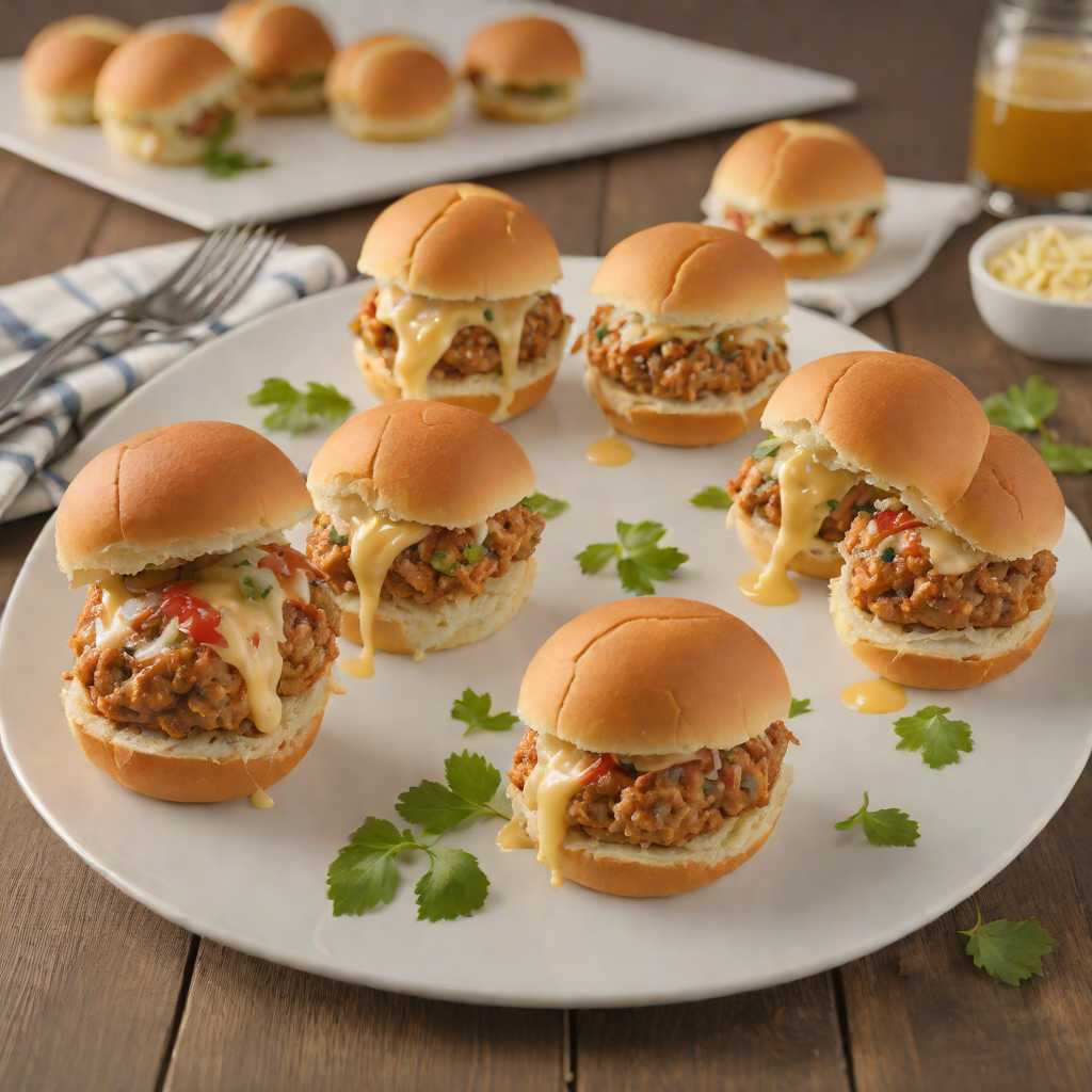 Kid-Friendly Cheesy Turkey Meatball Sliders