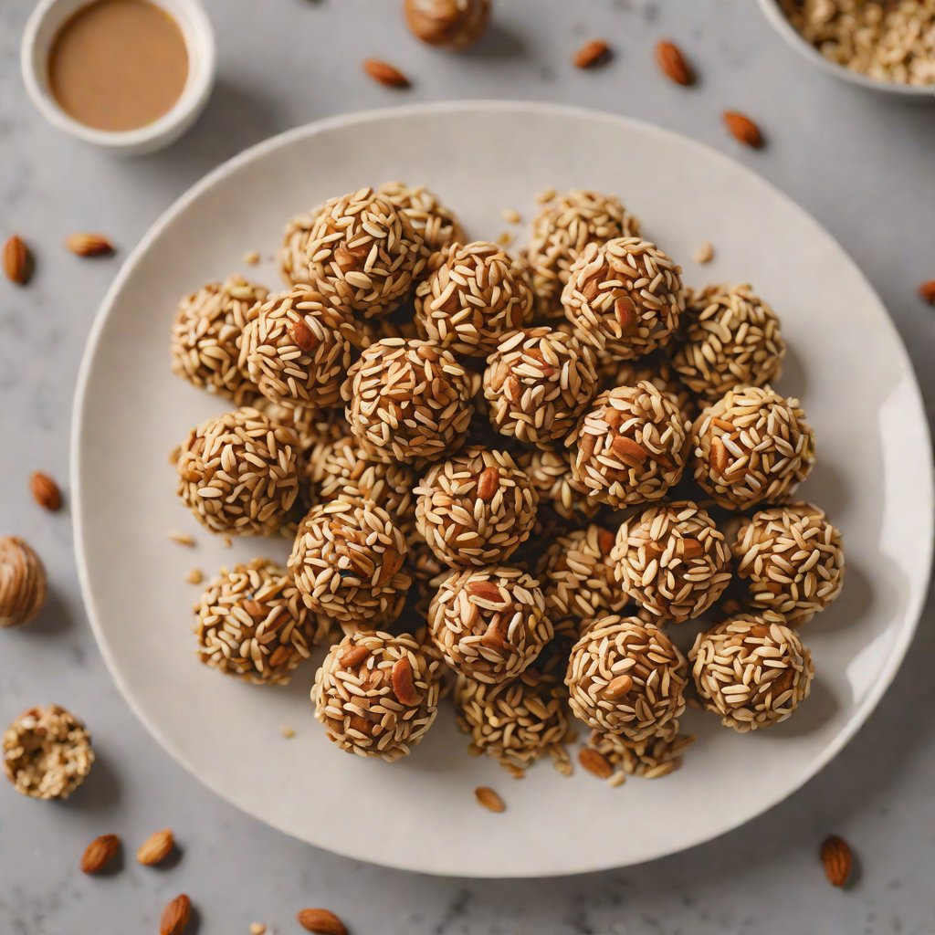 No-Bake Nut Butter and Oat Energy Bites