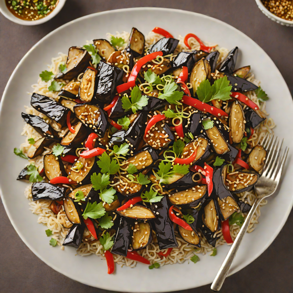 Bon Festival-Inspired Miso Eggplant Stir-Fry