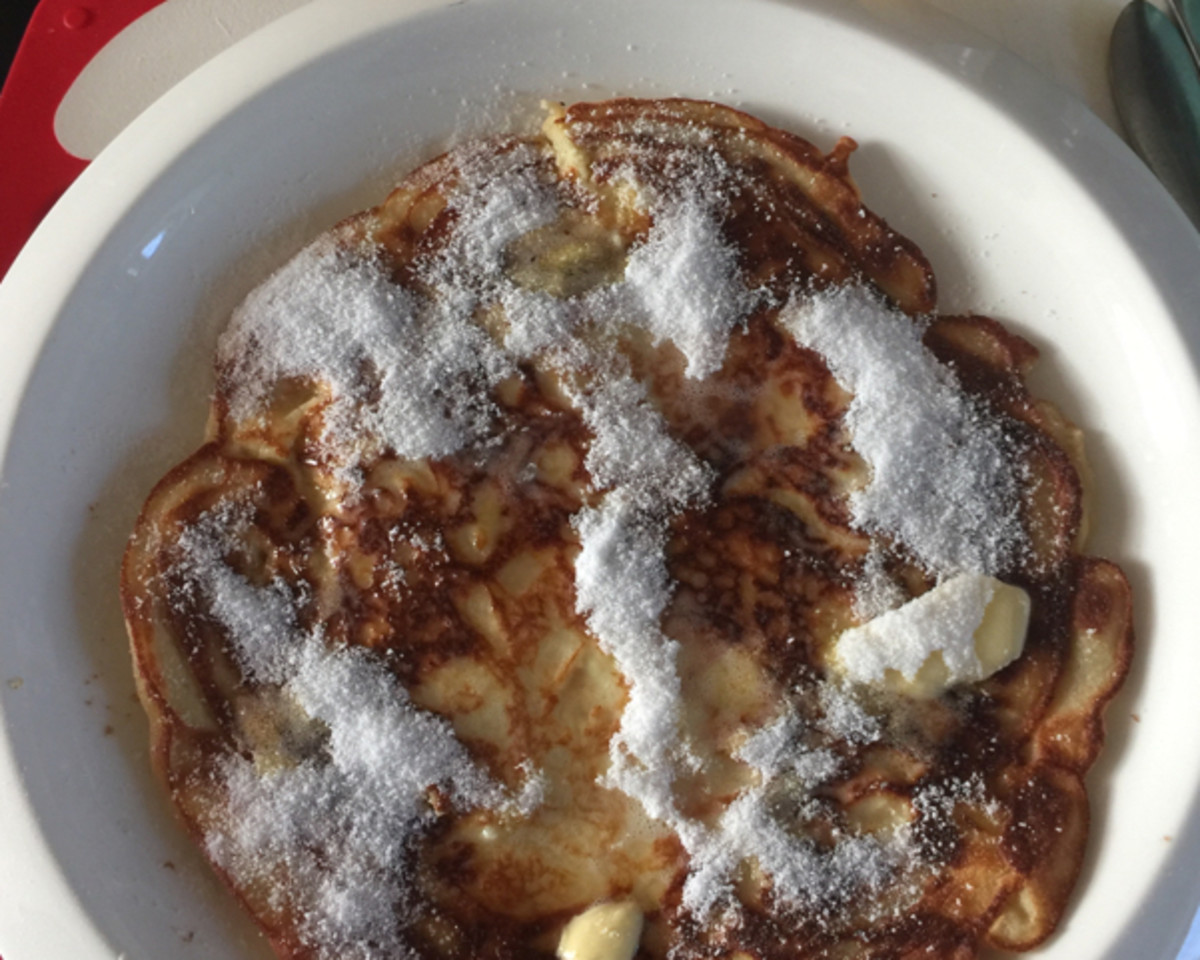 Coconut Flour Pancake Stack