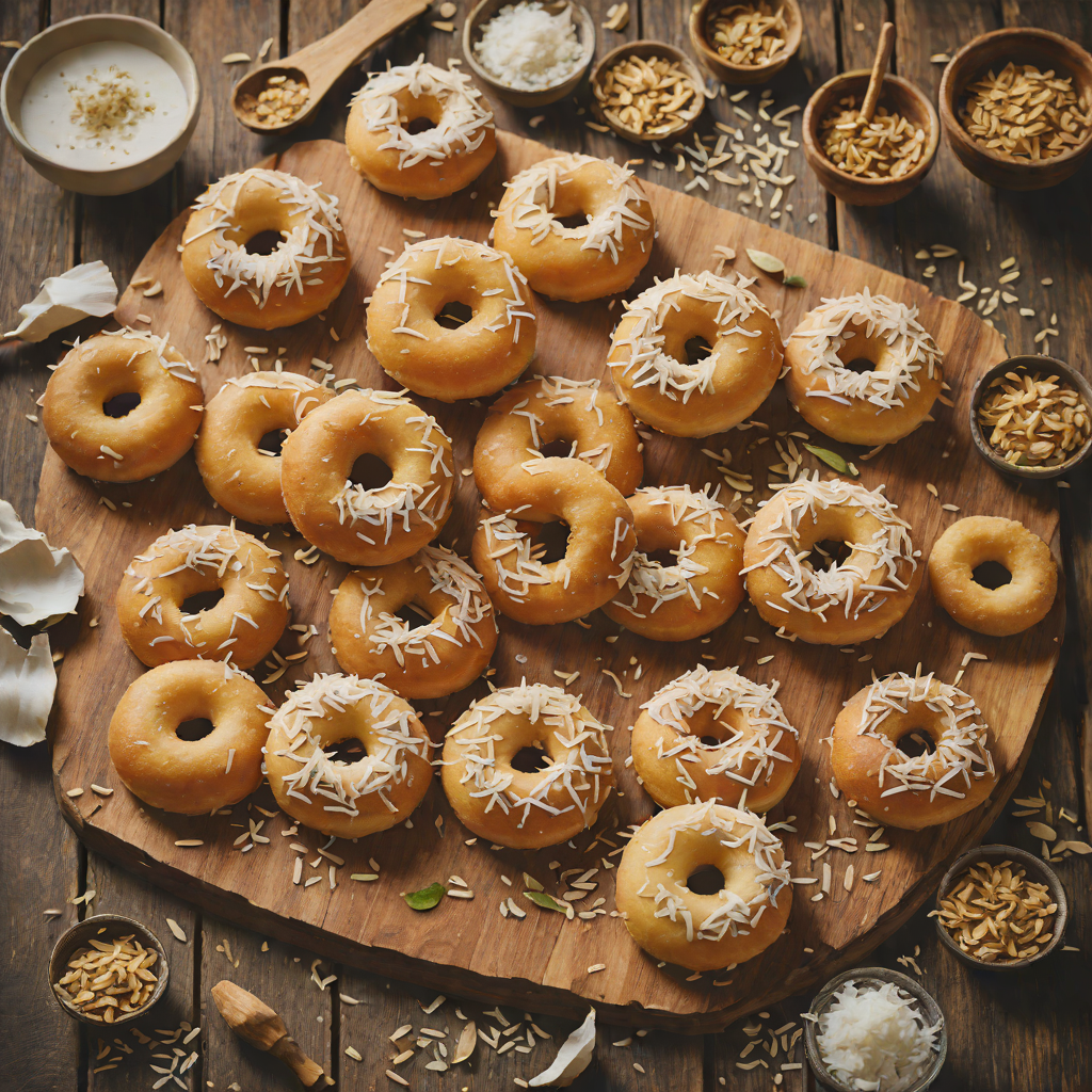 Coconut and Cardamom Mandazi Doughnuts