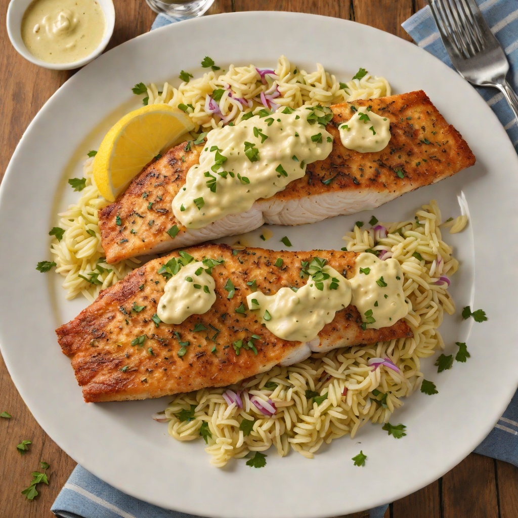 Pan-Seared Catfish with Mississippi-Style Remoulade