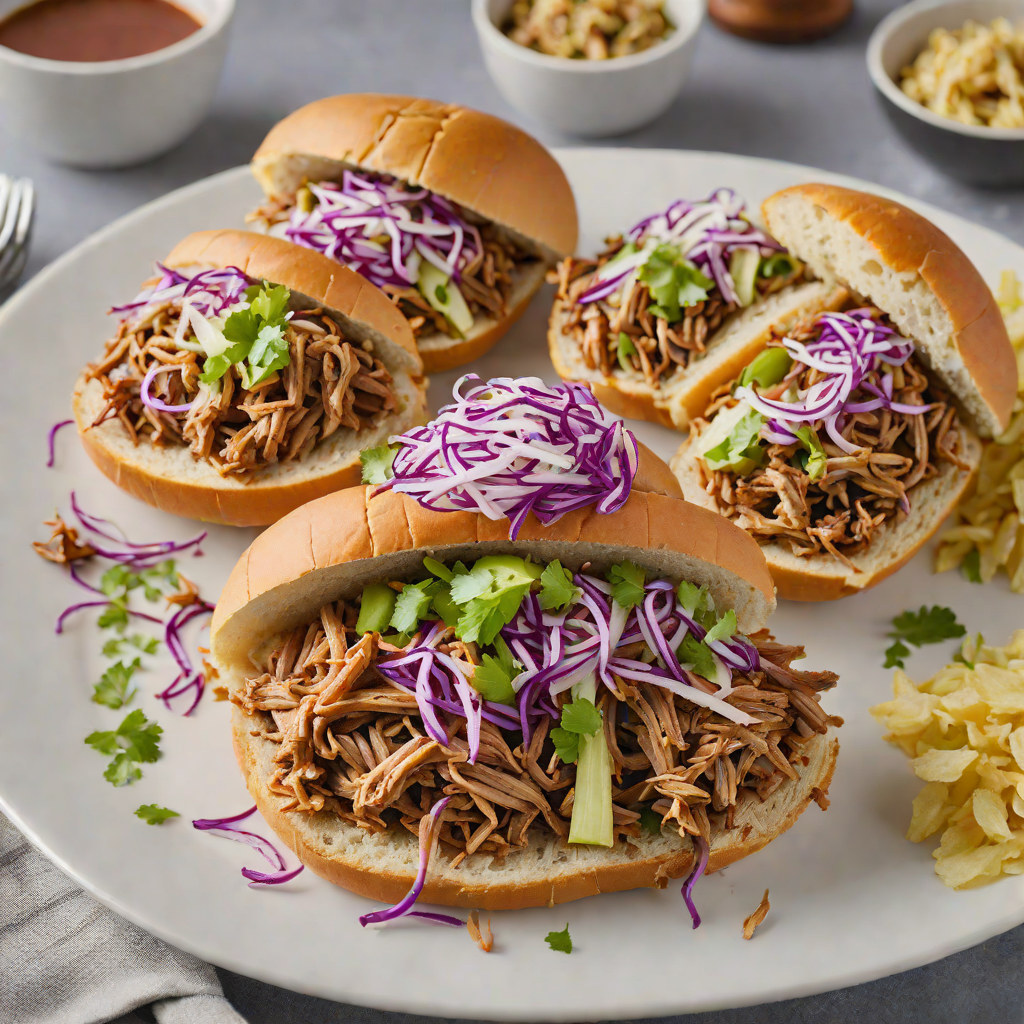 Slow Cooker Mississippi-Inspired Pulled Pork with Spiced Slaw
