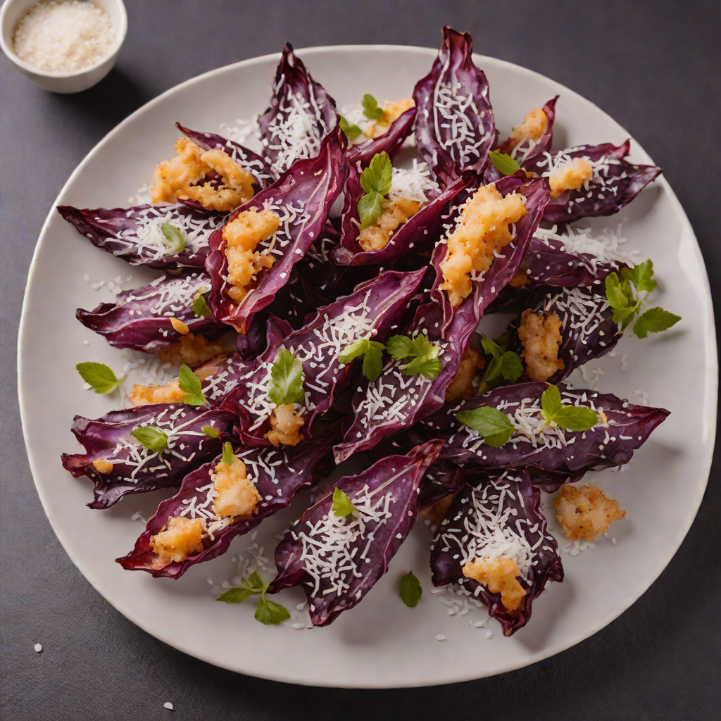 Ryukyuan Purple Sweet Potato Tempura with Sea Salt