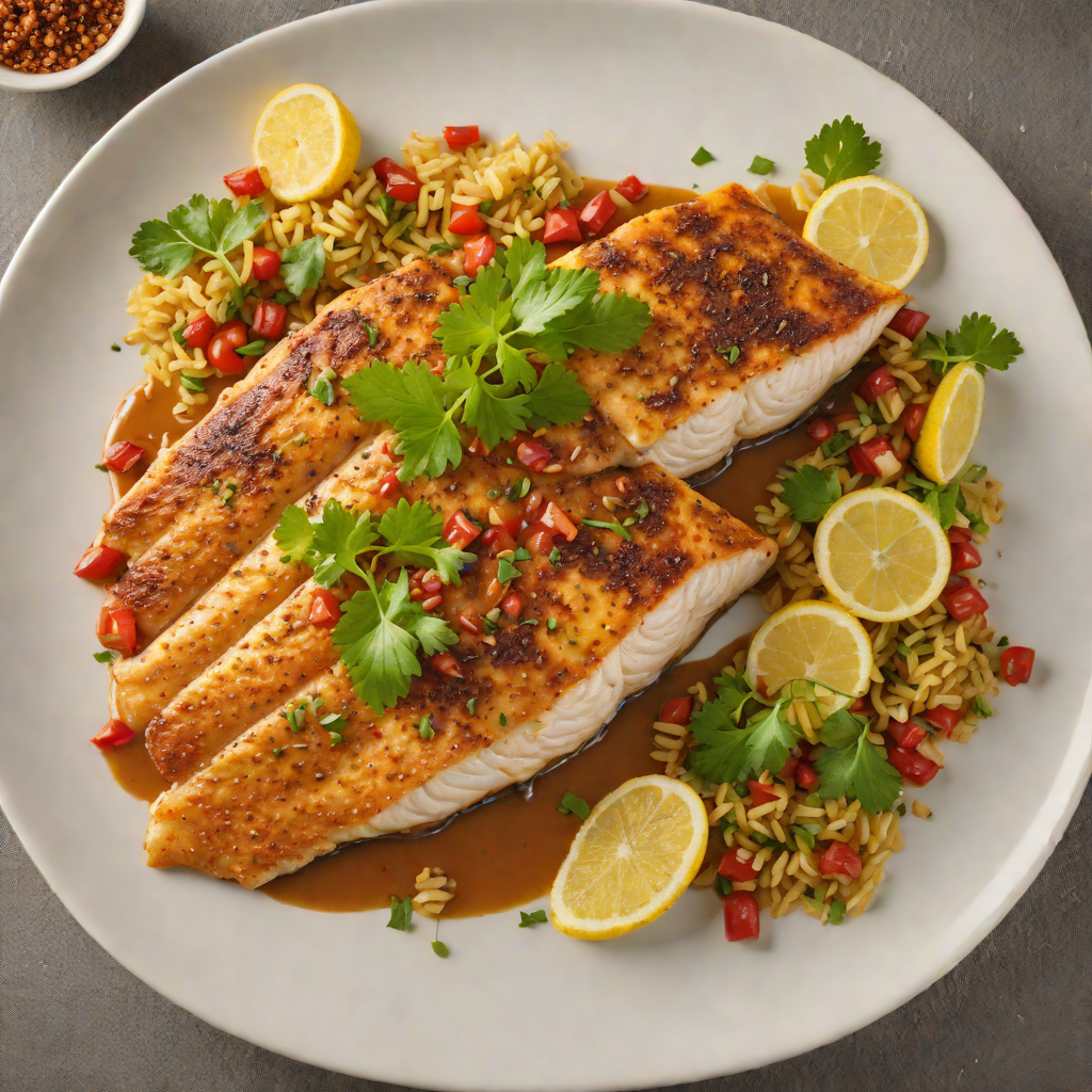 Pan-Seared Catfish with Mississippi Cajun Spice