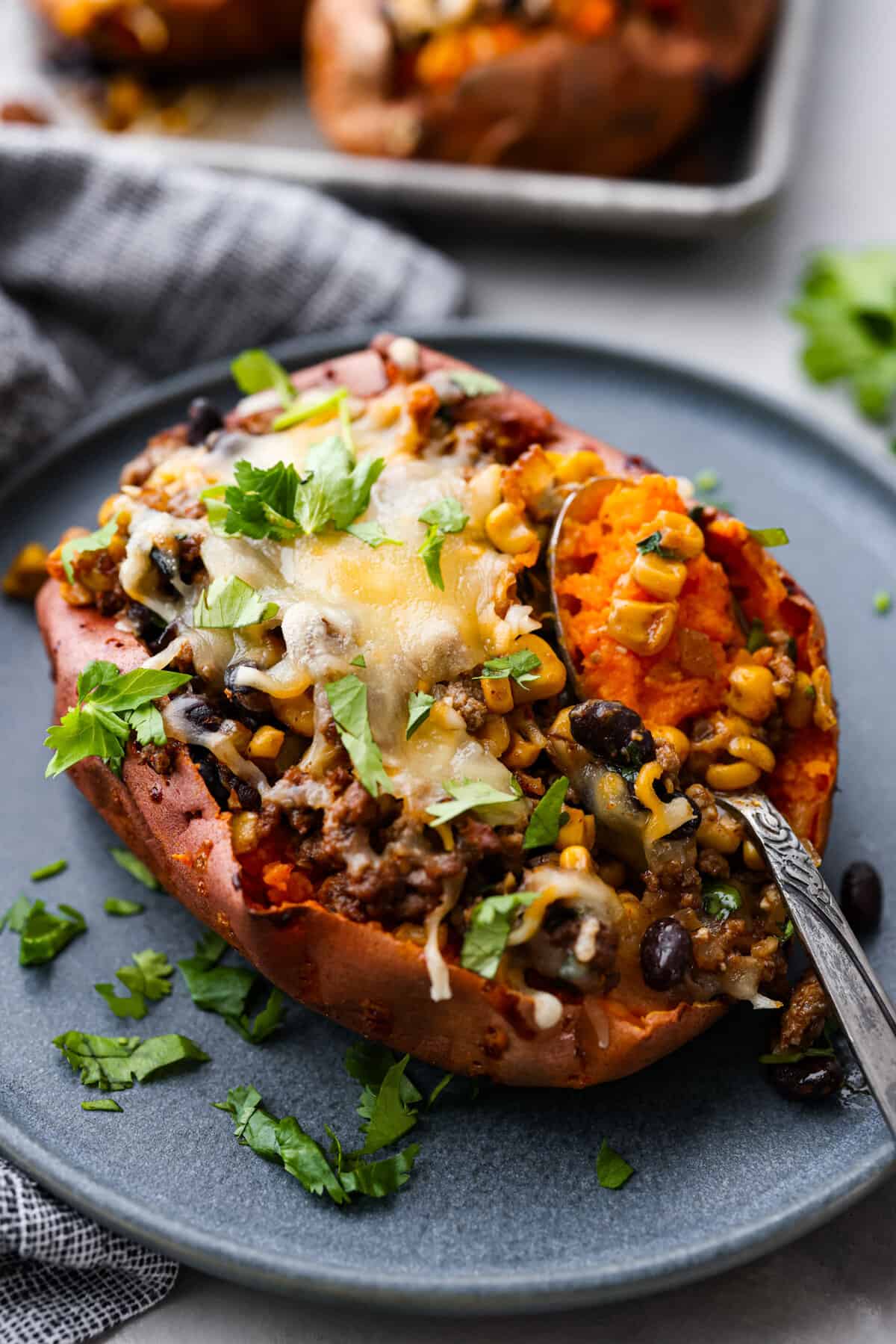 Diverse Delights Stuffed Sweet Potato