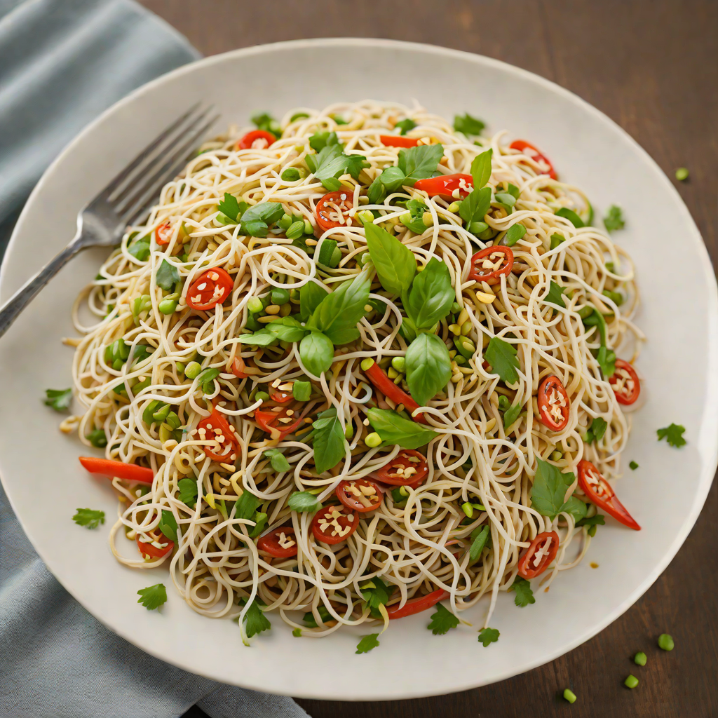 Sautéed Mung Bean Sprout and Garlic Stir Fry