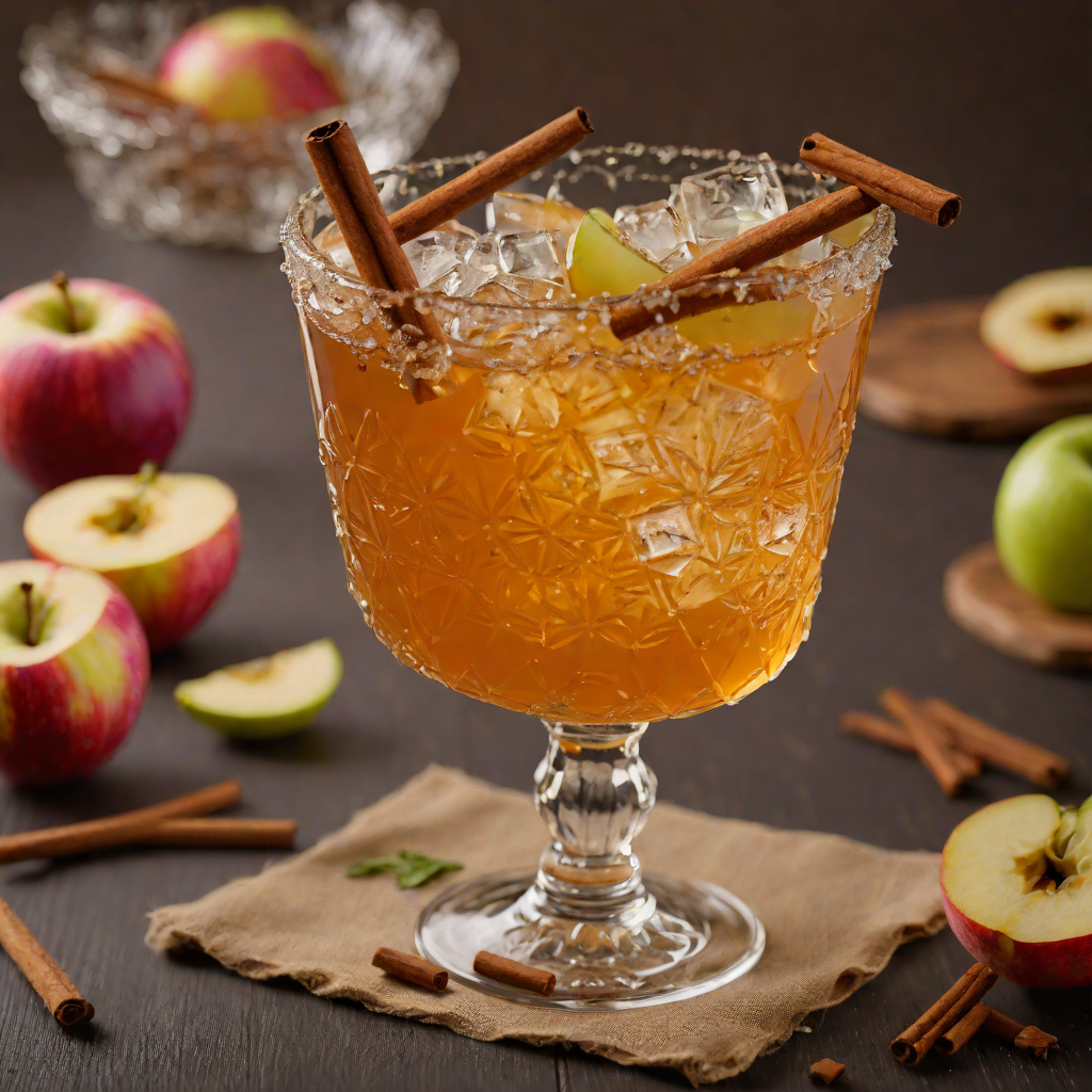 Iced Cinnamon-Spiced Apple Cider