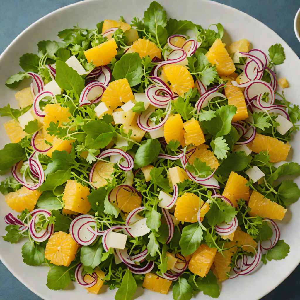 Citrus and Jicama Salad with Lime Vinaigrette