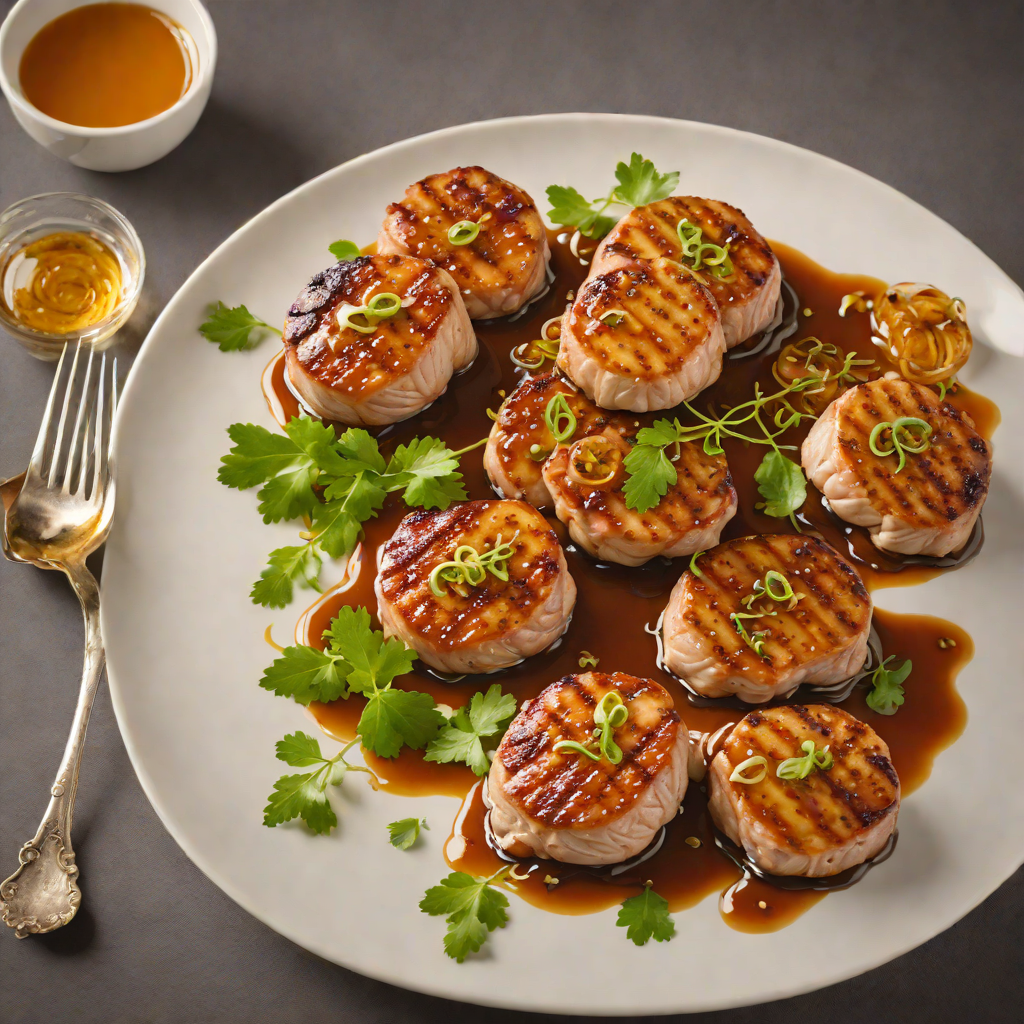 Pan-Seared Pork Medallions with Firefly Honey Glaze