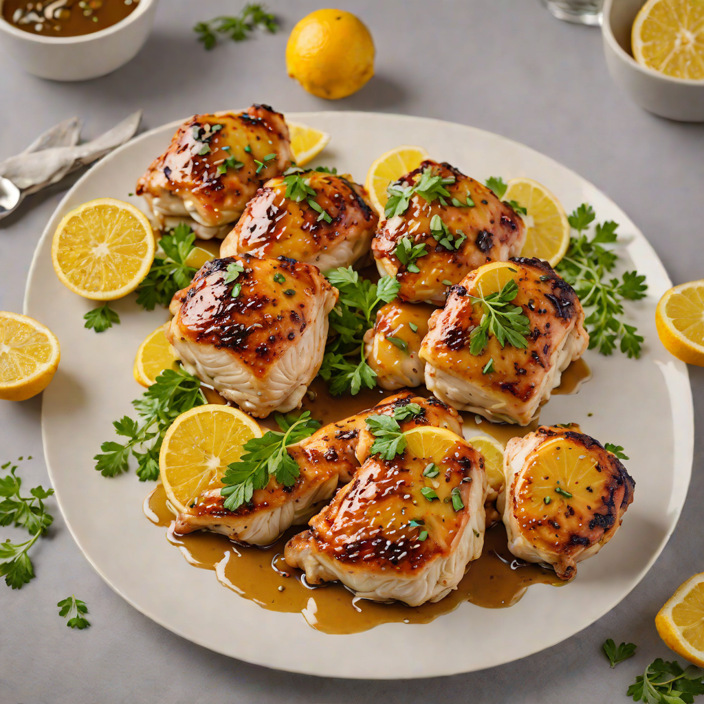 Pan-Seared Chicken Thighs with Citrus Herb Glaze