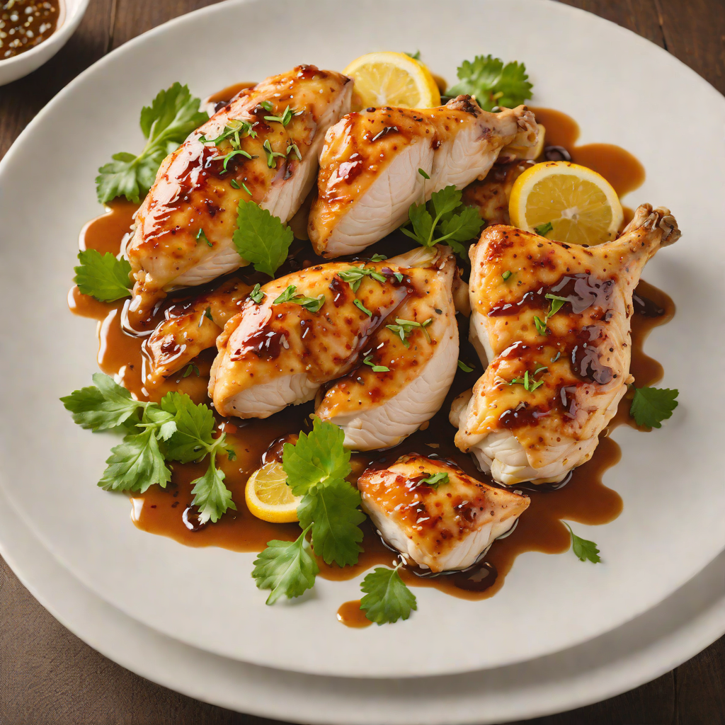 Pan-Seared Chicken with Tangy No Sauce Reduction