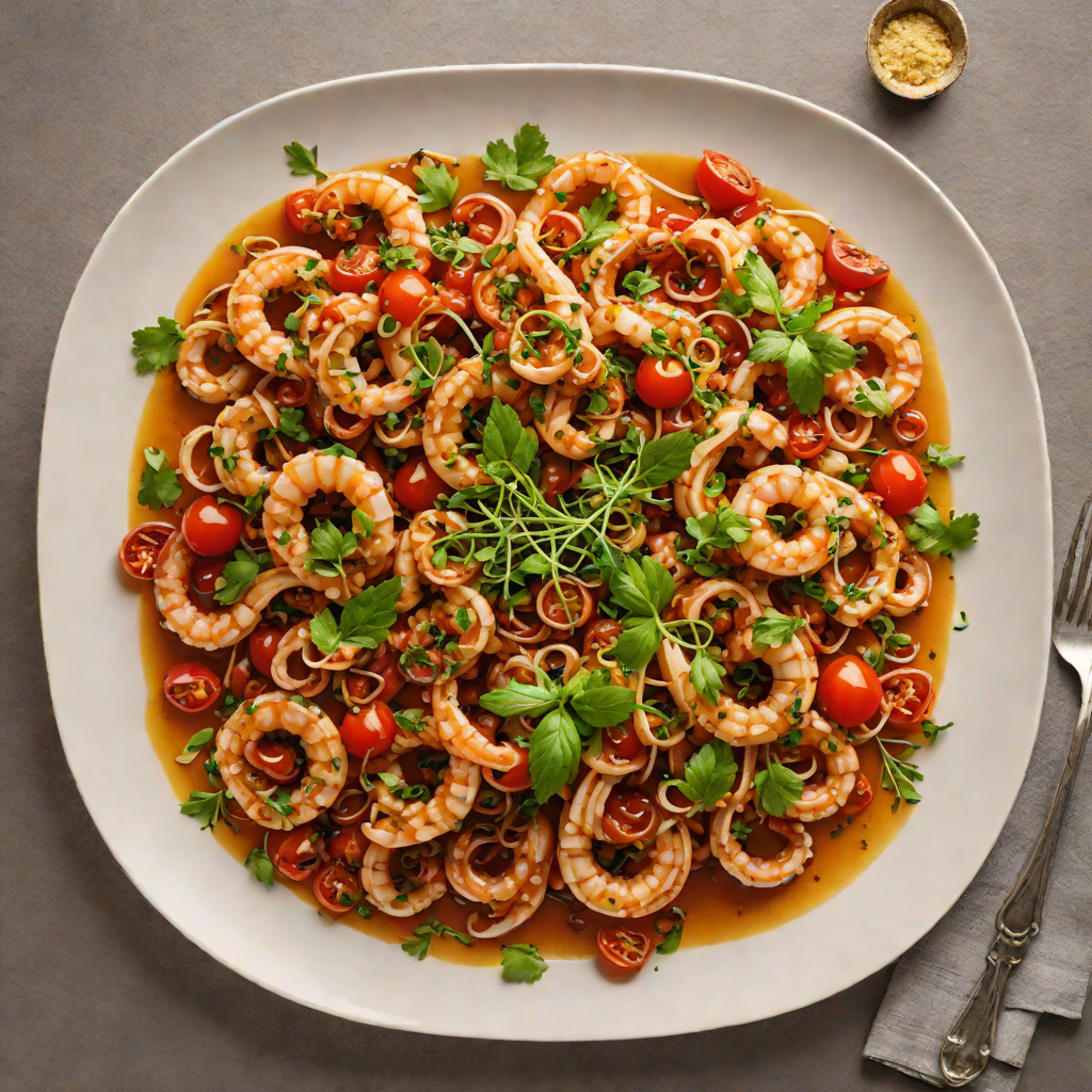 Skillet Sautéed Octopus with Tomato and Fennel