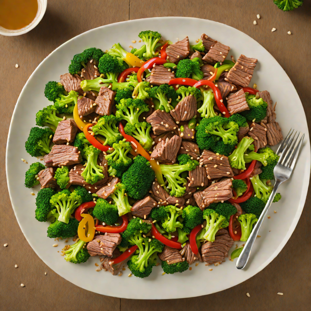 Quick Beef Stir-Fry with Ginger, Garlic, and Broccoli