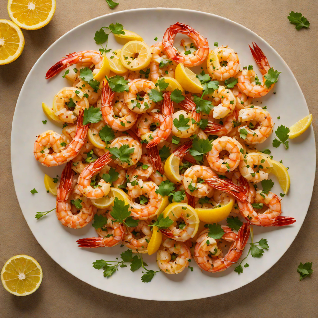 Quick Sautéed Garlic Shrimp with Spicy Citrus Glaze