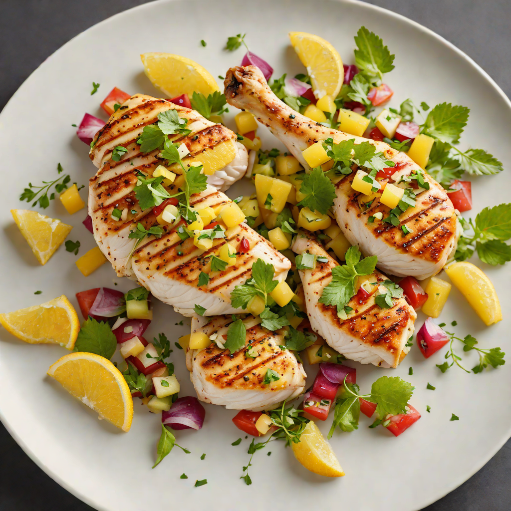 Pan-Seared Chicken with Citrus and Herb Salsa