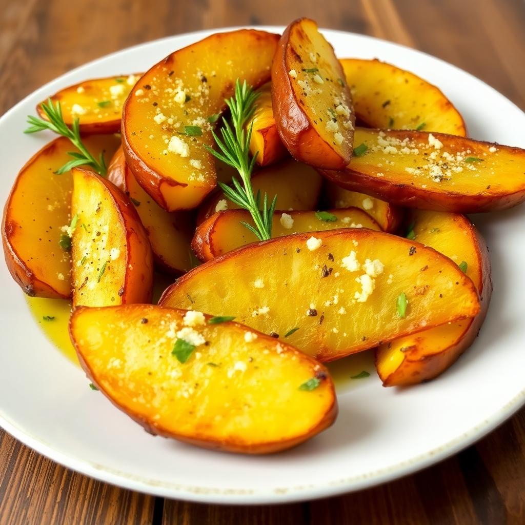 Herb-Roasted Garlic Butter Potatoes